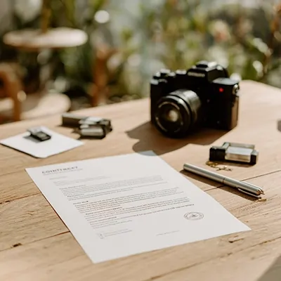 راهنمای جامع قرارداد آتلیه عروسی