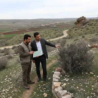 مشوره خرید زمین در ایزد ملک و بازدید از زمین‌های مختلف برای سرمایه گذاری برپایه اعتماد و شفافیت در ایزد ملک