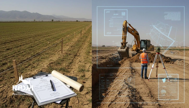 اثر پروژه های عمرانی بر قیمت زمین در ایران با تاکید بر حریم، کاربری و استعلام های قانونی