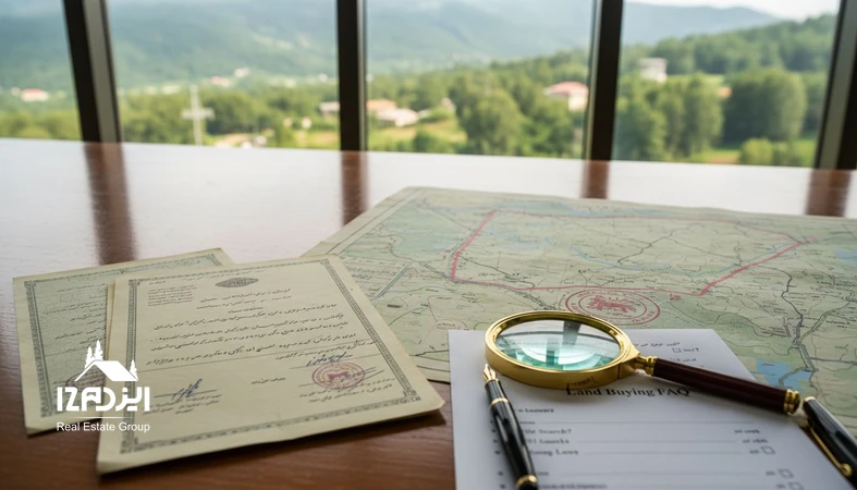 چک لیست سند و استعلام های ضروری برای پاسخ به سوالات پرتکرار خرید زمین و مدیریت ریسک معامله زمین