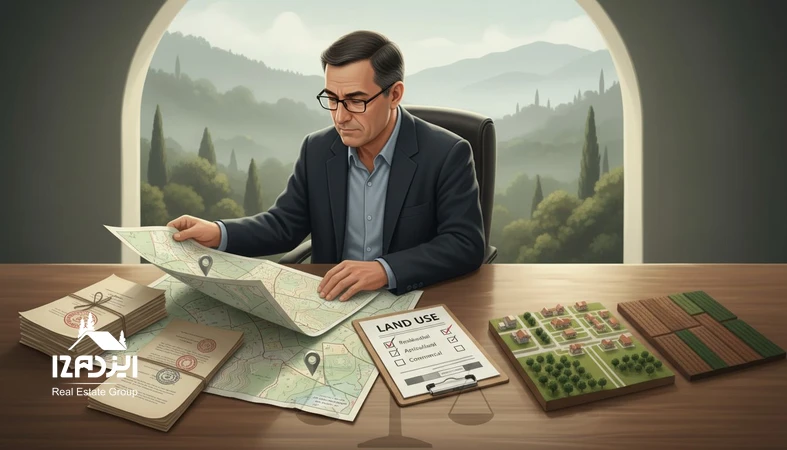 محدودیت های کاربری زمین مسکونی، باغی و زراعی و بررسی اسناد، نقشه و استعلام های قانونی قبل از خرید