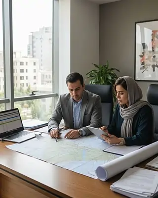 تیم مشاوره حقوقی و متخصص خرید زمین و سرمایه گذاری_ تماس با مشاوران