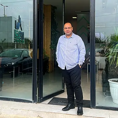 مهندس مهدی یزدانی، مدیرعامل گروه ایزدملک در شرکت ایزدملک