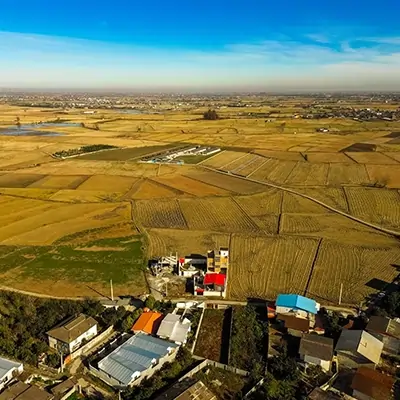 نمایی کلی از زمین های مناسب سرمایه گذاری در شمال کشور - مازندران